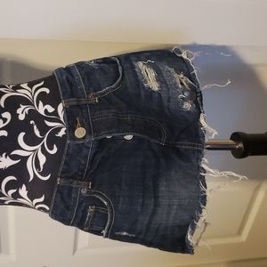 American Eagle denim mini skirt size 6